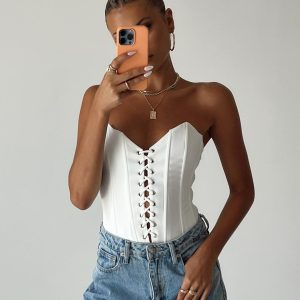 Sonya Bodysuit White