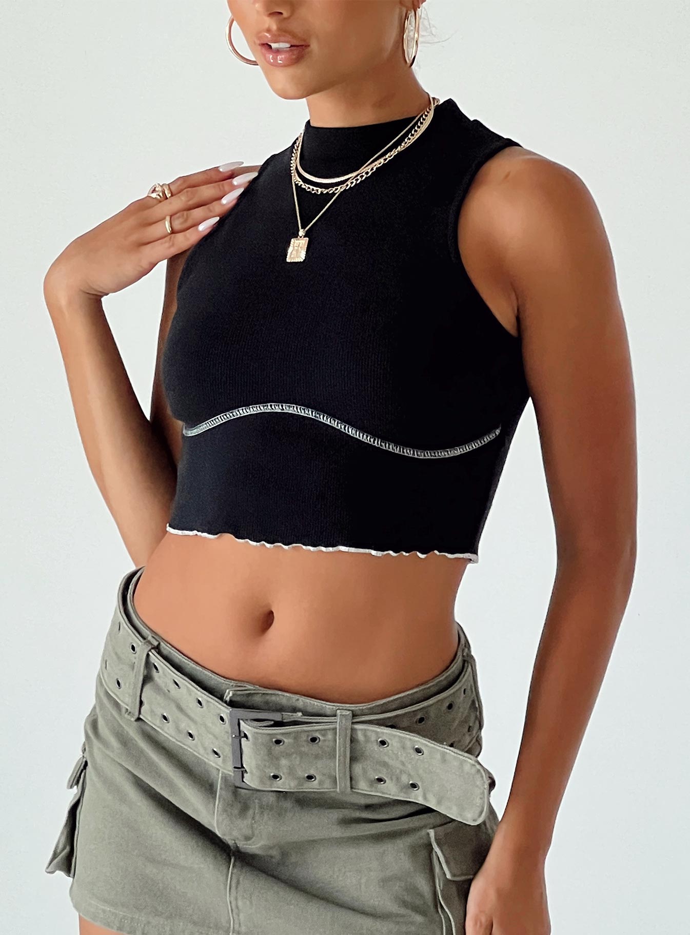 Organic Nalah Top Black