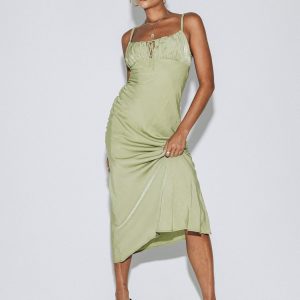 Nicoleta Midi Dress Green