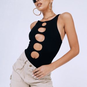 Nash Bodysuit Black