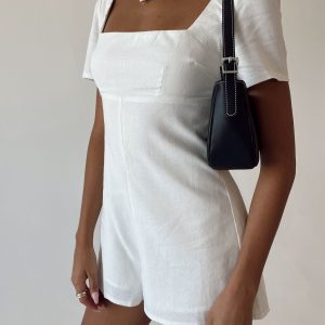 Hastings Romper White