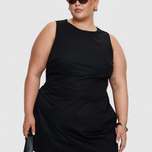 Yumiko Romper Black Curve