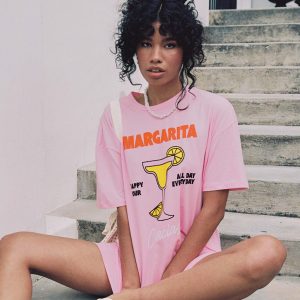 Margarita Shirt Dress Pink