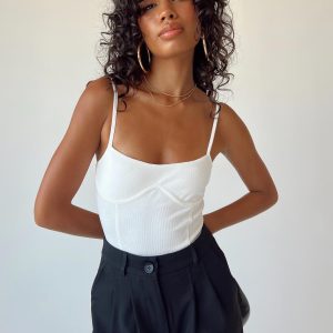 Allred Bodysuit White