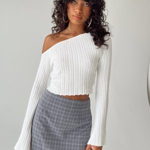 Selby Mini Skirt Grey Check