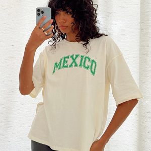Mexico Graphic Tee Off White
