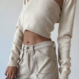 Casey Sweater Set Beige