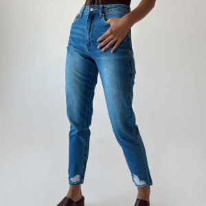 Abarca Straight Leg Denim Jeans