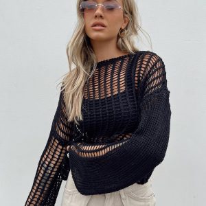 The Kennedy Sweater Black