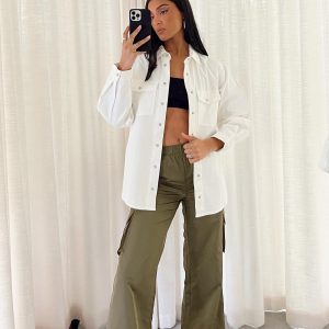 Hopkins Denim Jacket White