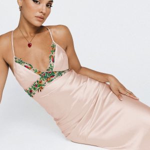 Sadelle Maxi Dress Champagne