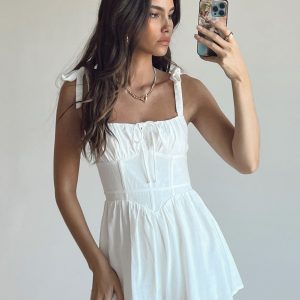 Lehanna Romper White