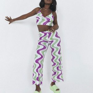 Gigi Set Purple / Green