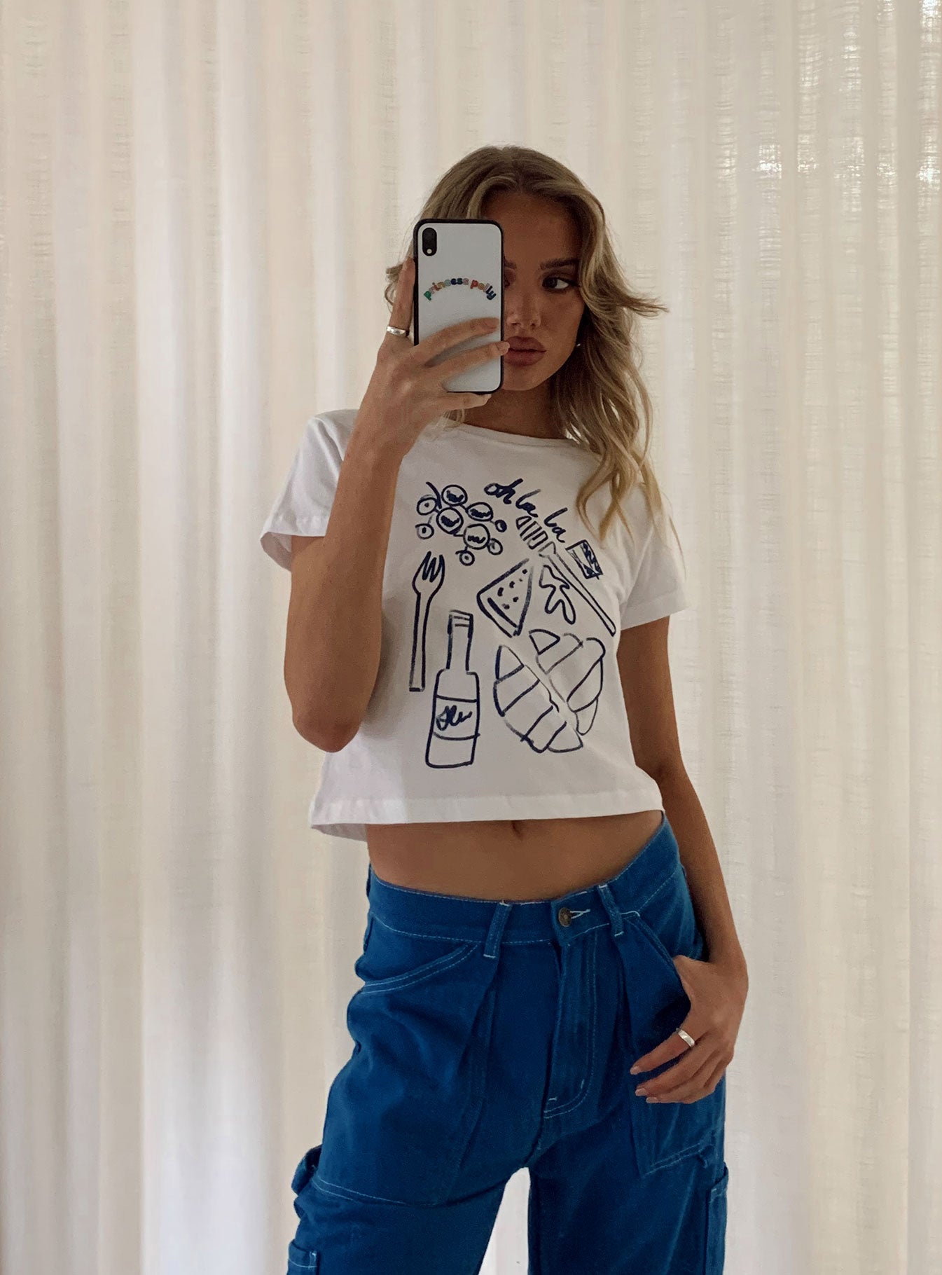 Continental Breakfast Tee White - Image 6