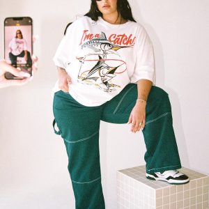 Copeland Jeans Green Curve