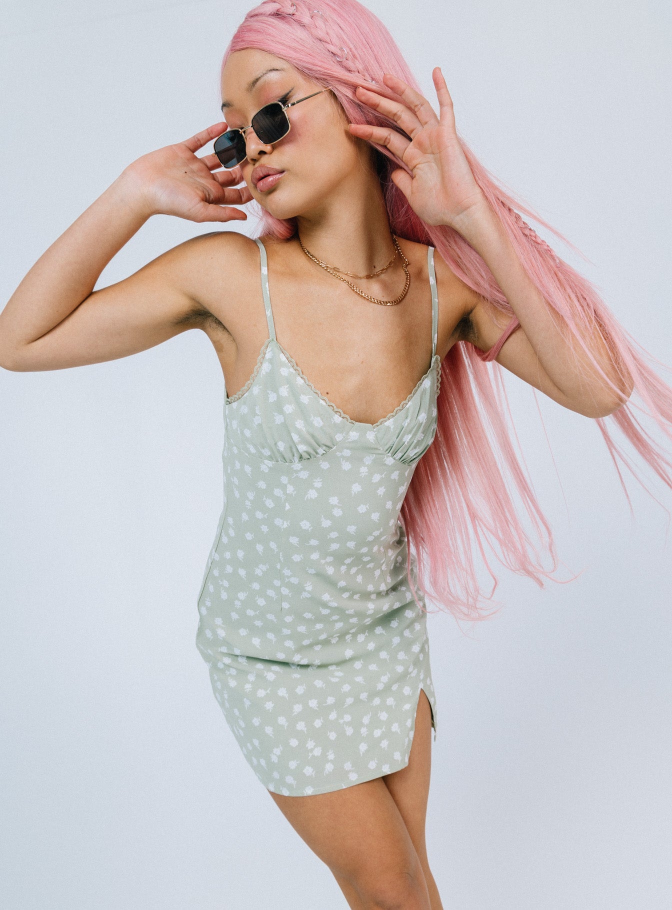 Remia Mini Dress Green