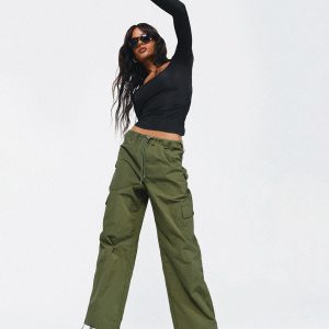 Erave Parachute Pants Khaki