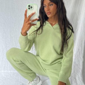 Waite Knit Sweater Sage