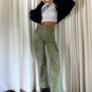 Oswell Cargo Pants Green