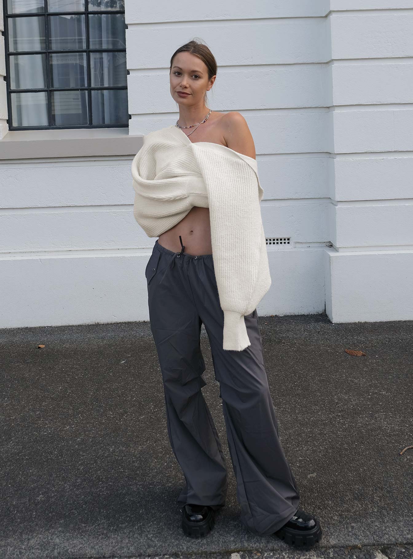 Snow Parachute Pants Slate - Image 7