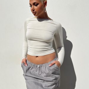 Motel Eichi Skirt Silver