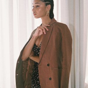 La Quinta Blazer Brown