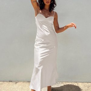 Creewood Maxi Dress Champagne