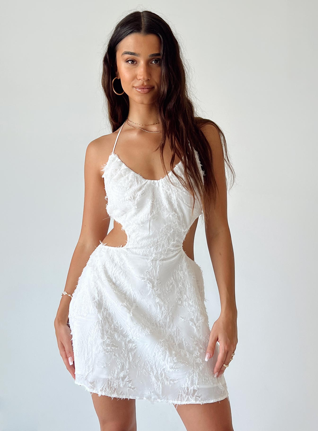 Martin Mini Dress White