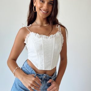 Reyna Top White