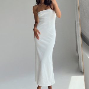 Carter Maxi Dress White