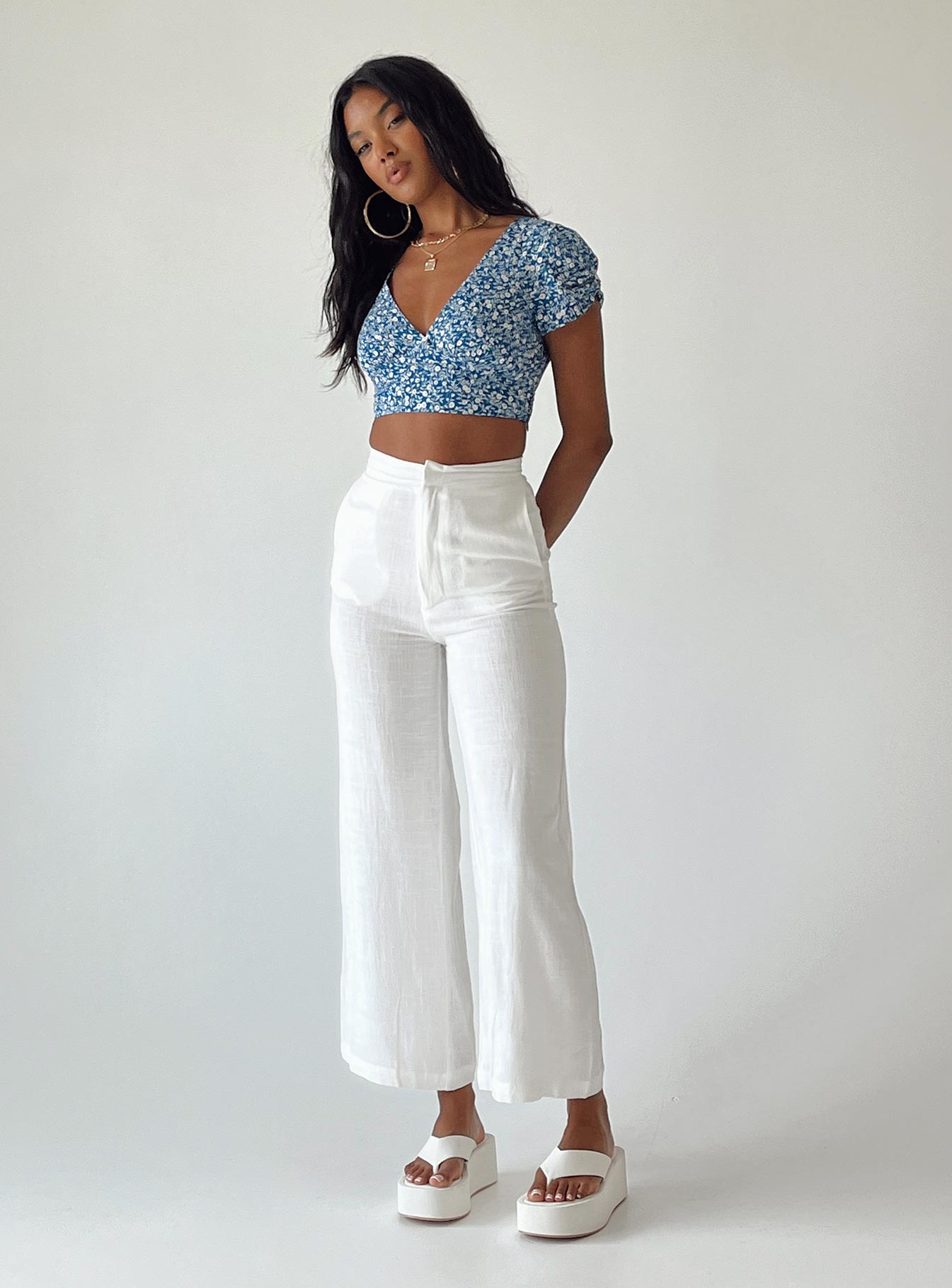 Simona Pants White - Image 9