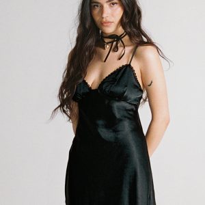 Roman Mini Dress Black Petite