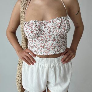 Beach House Shorts Off White Petite