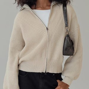 Merivale Knit Sweater Beige