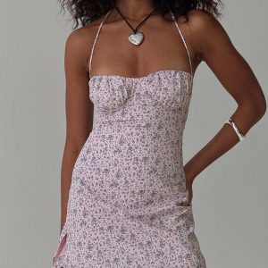 Acer Mini Dress Purple Floral