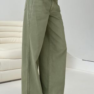 Ramos Low Rise Denim Jeans Sage