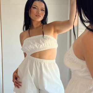 Mishelle Romper White