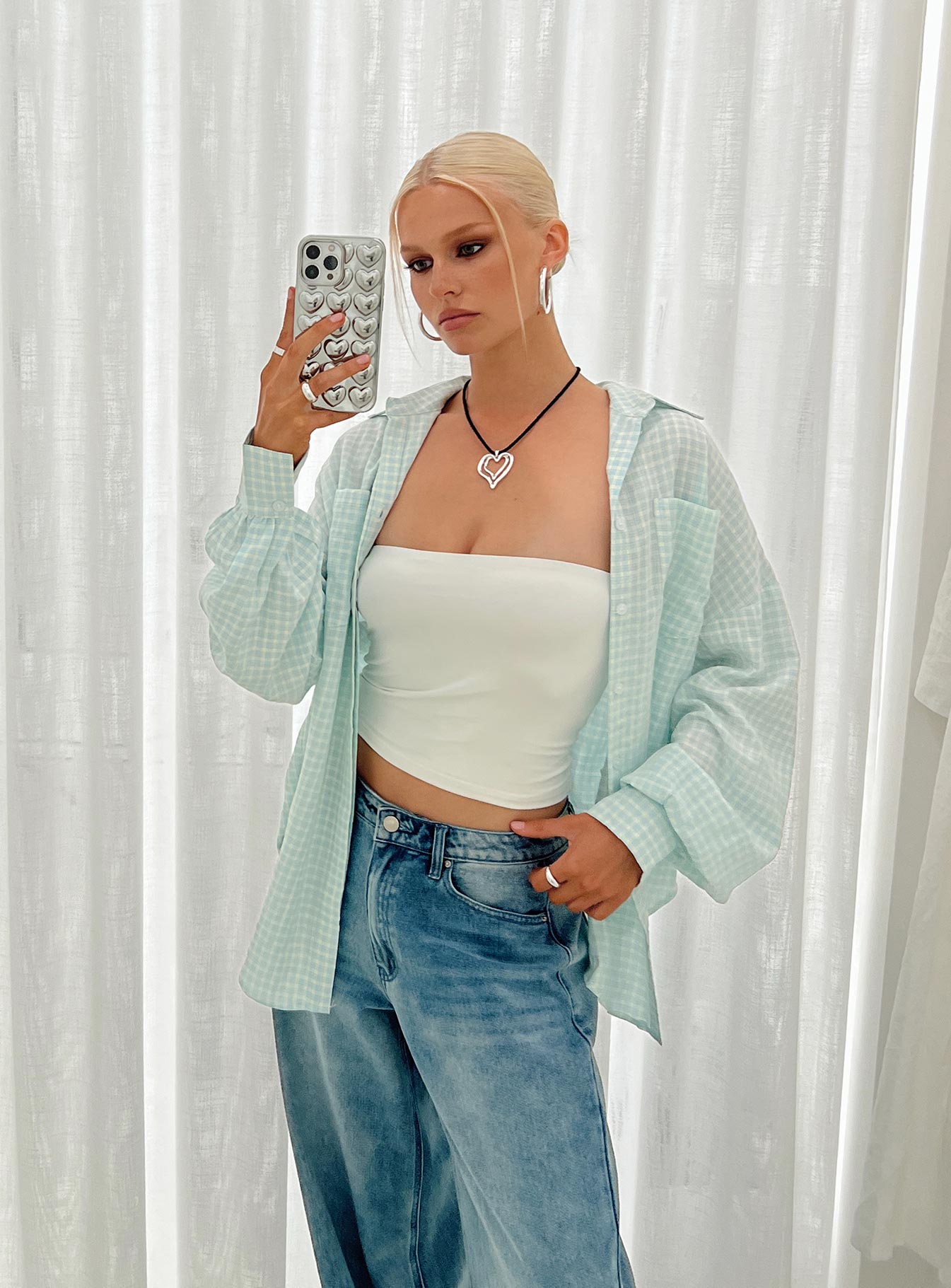 Lindford Shirt Blue Check