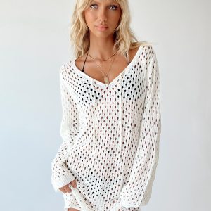 Gardena Mini Dress White