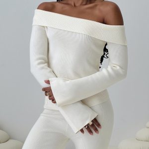 Sina Off The Shoulder Top Cream