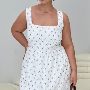 Samana Mini Dress White Curve