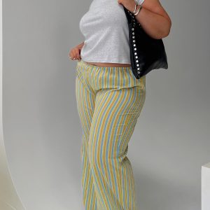 Limestone Pants Multi Curve