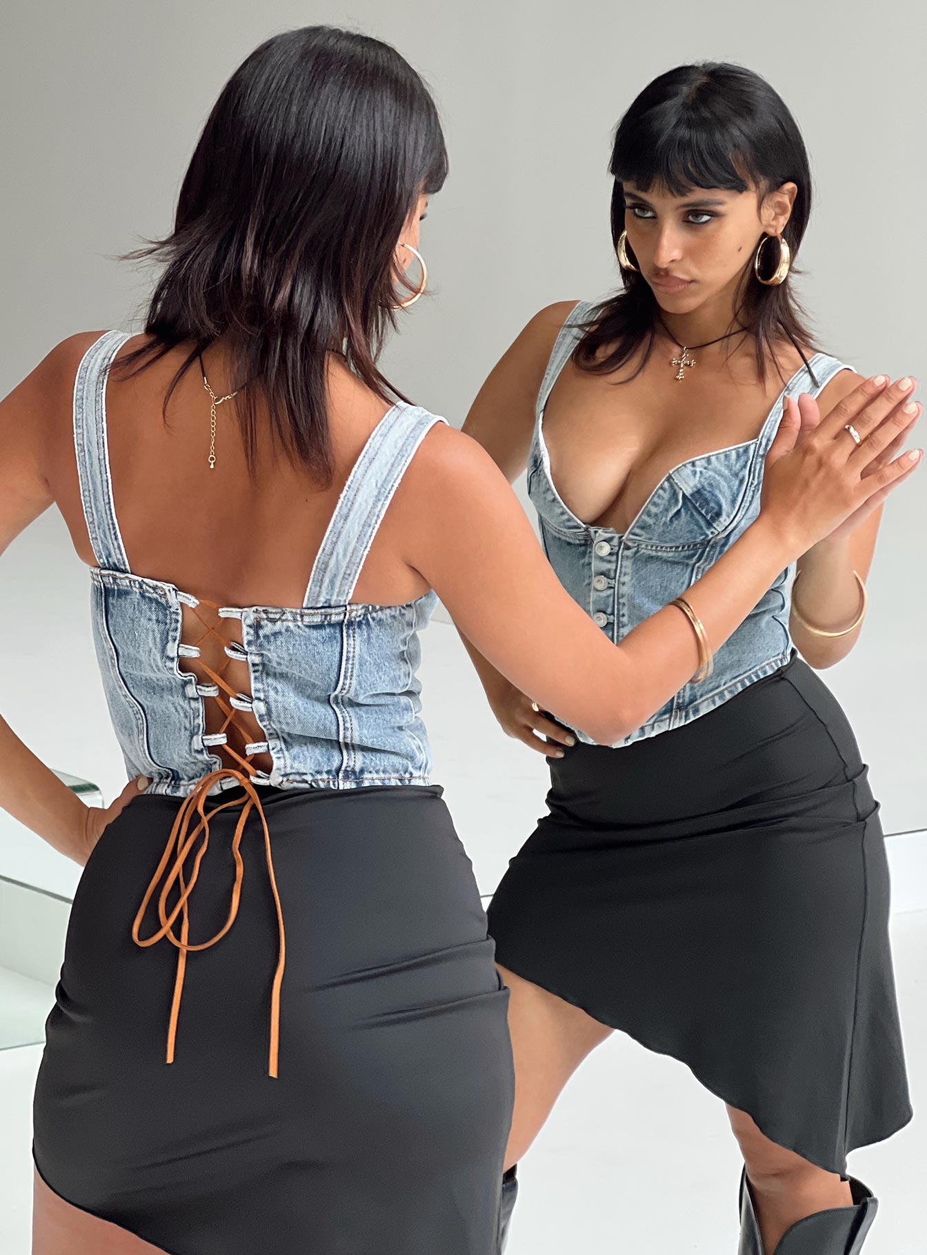 Coulter Corset Denim - Image 8