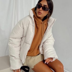 Augie Puffer Jacket Cream