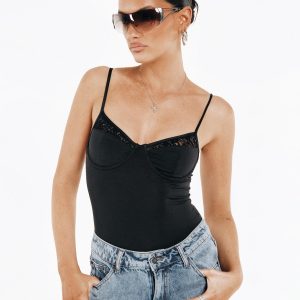 Dalsi Bodysuit Black