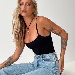 Off Stage Bodysuit Black