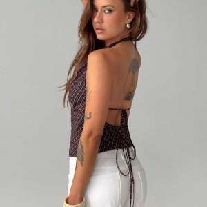 Gaybriel Cowl Neck Low Back Top Wine Check