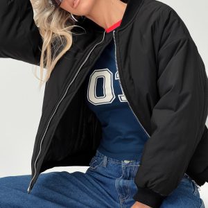 Formations Bomber Jacket Black