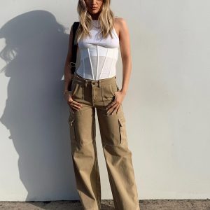 Dust Dancing Cargo Pant Camel