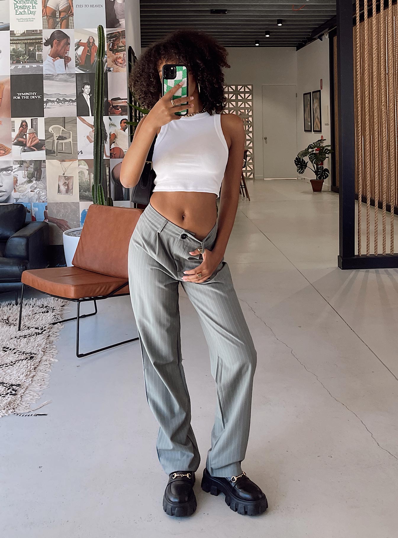 Titius Pant Grey Pinstripe - Image 7